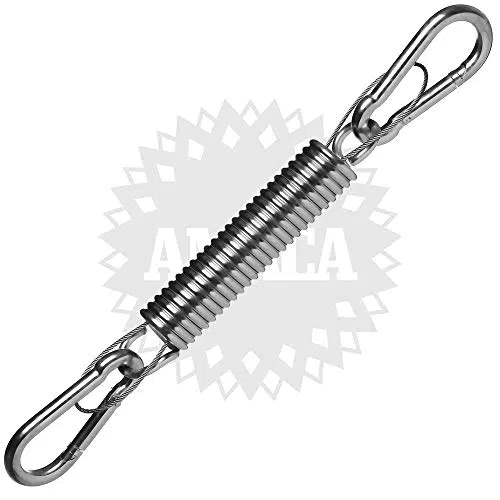 Hängesessel mit Schwingfeder und Karabinerhaken - TÜV geprüft