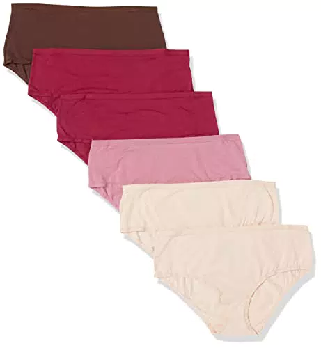 Amazon Essentials Damen Midi-Unterwäsche aus Baumwolle, 6XL Große Größen