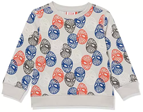Amazon Essentials Disney, Marvel, Star Wars Jungen Sweatshirt aus Fleece mit Rundhalsausschnitt