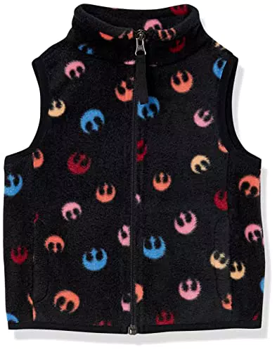 Amazon Essentials Disney, Marvel, Star Wars, Princess Mädchen Polarfleeceweste