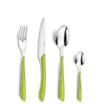 Amefa ECLAT Besteck Set, Schwarz, Essbesteck 24-teilig