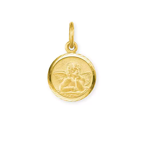 Amor Motivanhänger Unisex Damen Herren Anhänger, Gold