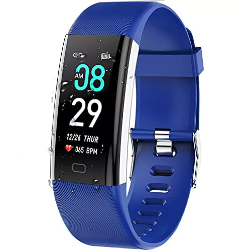 ANCwear Fitness Tracker mit Schrittzähler, Aktivitätstracker mit Blutdruckmessgerät and Pulsmesser