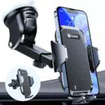 andobil Handyhalterung Auto 3 in 1 Saugnapf & Lüftung Halter Universale KFZ Autohalterung Zubehör für iPhone 15 Pro Max 14 13 12 11 Samsung Galaxy S24 Ultra S23 S22 Usw