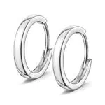 ANNA NUCCI Creolen Ohrringe aus 925 Sterling Silber für Damen und Herren