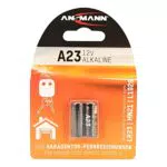 ANSMANN Alkaline Batterie A23/LR23 - 12V Batterie insbesondere für Garagentor-Fernbedienungen mit langer Haltbarkeit - Zusätzlich auch für Taschenrechner
