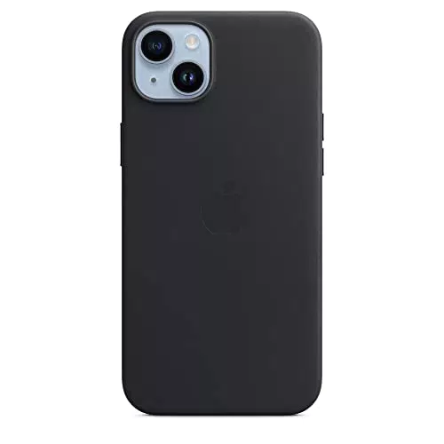 Apple iPhone 14 Plus Leder Case mit MagSafe - Mitternacht