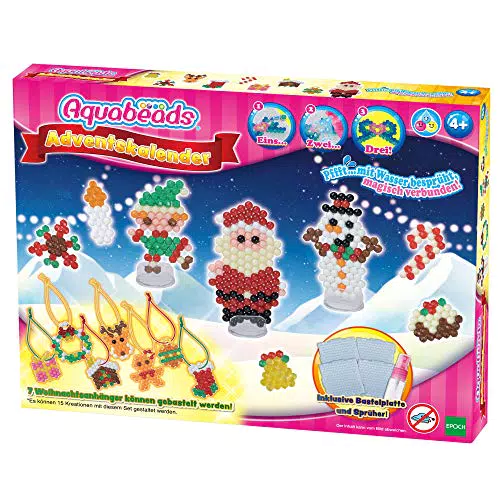 Aquabeads Adventskalender - Kreatives Bastelset für Kinder