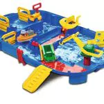 AquaPlay LockBox - Wasserbahn Transportkoffer mit 27 Teilen - Spielset für Kinder ab 3 Jahren