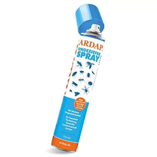 ARDAP Ungezieferspray - Effektives Insektenspray gegen Ungeziefer & Insekten