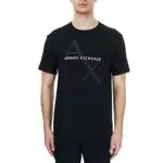 Armani Exchange Herren T-Shirt - Schwarz