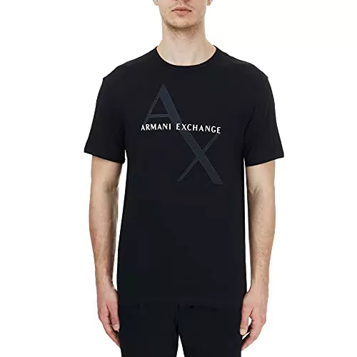 Armani Exchange Herren T-Shirt - Schwarz