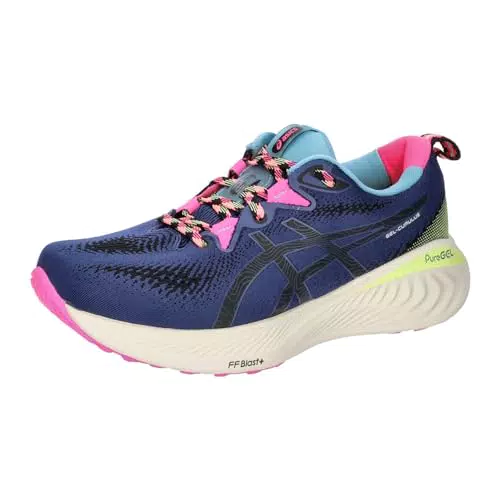 ASICS Damen Laufschuhe Gel-Cumulus 25 TR 1012B564 Nature Bathing/Neon Lime 44