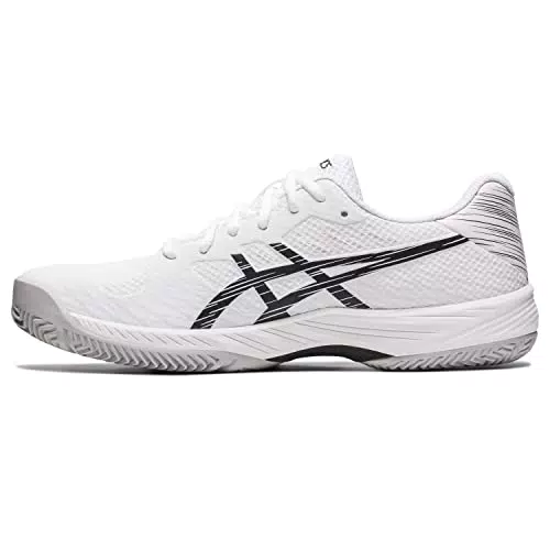 ASICS Herren Gel-Game 9 Padel Sneaker, Weiß schwarz