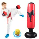Kinder Aufblasbarer Boxsack Freistehend - Standboxsack für MMA und Karate