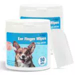 Avont Ohrpflege Finger-Pads für Hunde & Katzen - Sanfte Einweg Ohrenreinigungspads