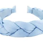 Haarreif mit geflochtenem Stoff in Candy Colours - Damen Stirnband Haarschmuck