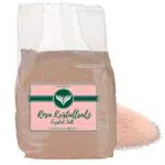 Azafran Rosa Kristallsalz Steinsalz fein 1kg