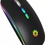 BAMCOO LED-Funkmaus kabellos für Laptop und MacBook