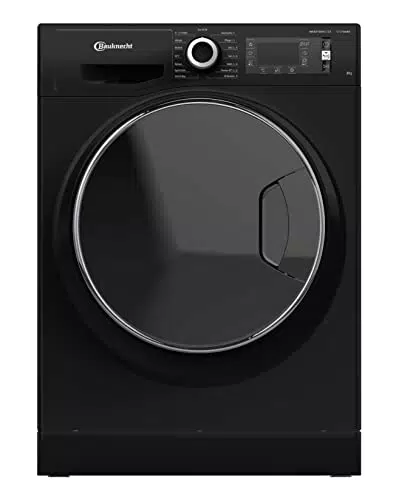 Bauknecht WM BB 8A Waschmaschine Frontlader/8kg/ EEK A/Active Care Color+/kraftvolle Fleckentfernung/Dampf Programme/Steam Hygiene mit Antivirus/Steam Refresh/Stopp&Add Funktion/schwarz