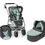 Kinderwagen Bayer Chic 2000 Emotion 3in1 Set - Babywanne, Sportsitz, Autositz