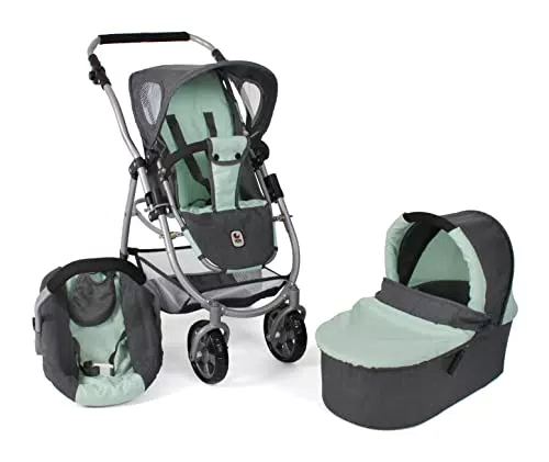 Kinderwagen Bayer Chic 2000 Emotion 3in1 Set - Babywanne, Sportsitz, Autositz