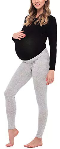Be Mammy Umstandsleggings aus Viskose - Lange Passform