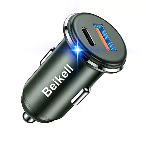 Auto Ladegerät USB C für iPhone und Galaxy - Schnellladung 48W