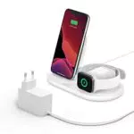 Belkin drahtloses 3-in-1 Ladegerät kabelloses Ladedock