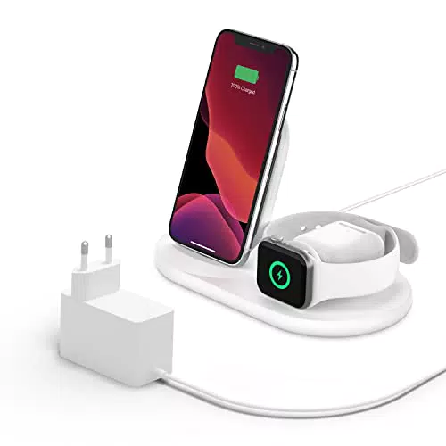 Belkin drahtloses 3-in-1 Ladegerät kabelloses Ladedock