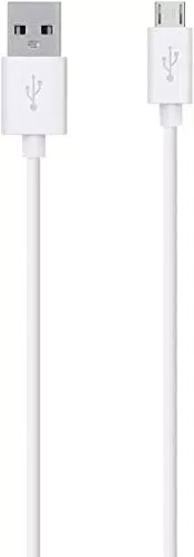Belkin F2CU012BT2M, WHT, MMICROUSBCHARGESYNCCABLEWHT x 2 m