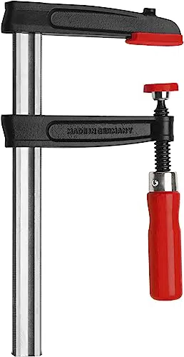 BESSEY Temperguss Schraubzwinge TPN25BE | 250 mm Spannweite | 120 mm Ausladung