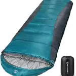 Bessport Schlafsack für Camping 3-4 Jahreszeiten | Winter Schlafsack Leicht, Warm und Wasserdicht