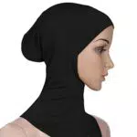BESTOYARD Frauen Muslim Hijab Kopfbedeckung - Schwarz