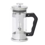 Bialetti Preziosa French Press Kaffeepresse aus Edelstahl und Borosilikatglas
