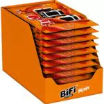 BiFi Original XXL 30er Pack Herzhafter Salami Fleischsnack Geräucherte Wurst als Snack to go