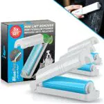 BluePet Tierhaarentferner Mini Fusselrolle für Hund und Katze - Nachhaltig und Abwaschbar