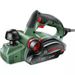 Bosch Handhobel PHO 2000 - Elektrischer Hobel (680 W, Hobelbreite 82 mm, Spantiefe 0 – 2,0 mm, Falztiefe 0 – 8 mm)