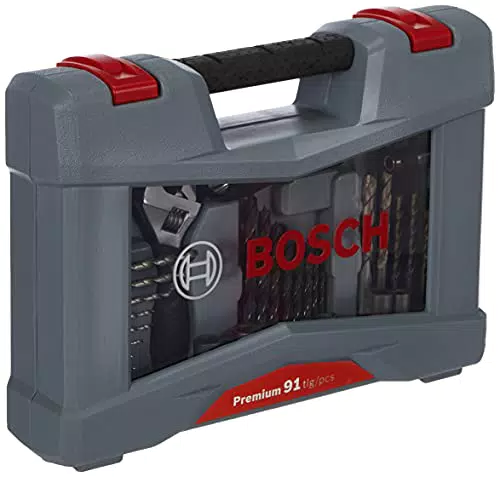 Bosch Professional 91tlg. Bits und Bohrer Premium X-Line Set