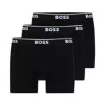 BOSS Herren Boxer Briefs, 3er Pack, Black