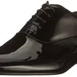 BOSS Herren Oxford-Schuhe aus Lackleder - Schwarz
