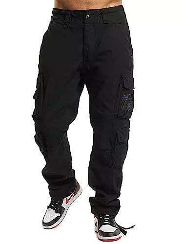 Brandit Hose Pure Vintage Slim Fit, Größe:M, Farbe:Schwarz
