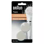 Braun Face Kosmetik-Schwämmchen 80b, für Braun Gesichtsreinigungsgeräte