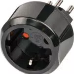 Brennenstuhl Reisestecker/Reiseadapter schwarz