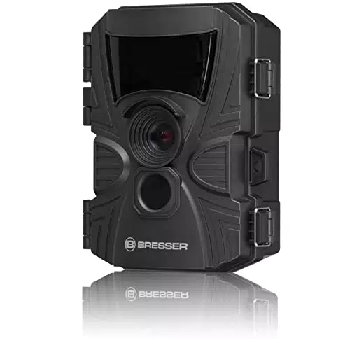 Bresser Wildkamera 20MP Full-HD mit Bewegungsmelder und Nachtsicht für Wildtierbeobachtung - Wasserdicht IP65