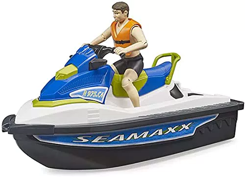 BRUDER Spielzeug bworld Personal Water Craft mit Fahrer Wasserfahrzeug / 63151