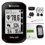 Bryton Unisex Erwachsene 420t Rider mit Trittfrequenz und Cardio-Band