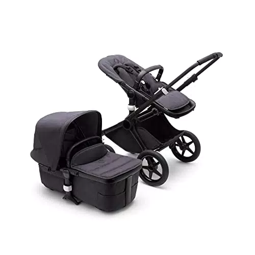 Bugaboo Fox 3 Kinderwagen - Komfortabler 2-in-1 Buggy mit Liegewanne und Lüftungsfenstern