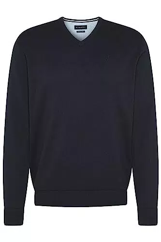 bugatti Herren Pullover V-Ausschnitt