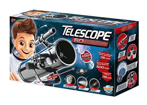 BUKI TS008B Teleskop für 50 Aktivitäten